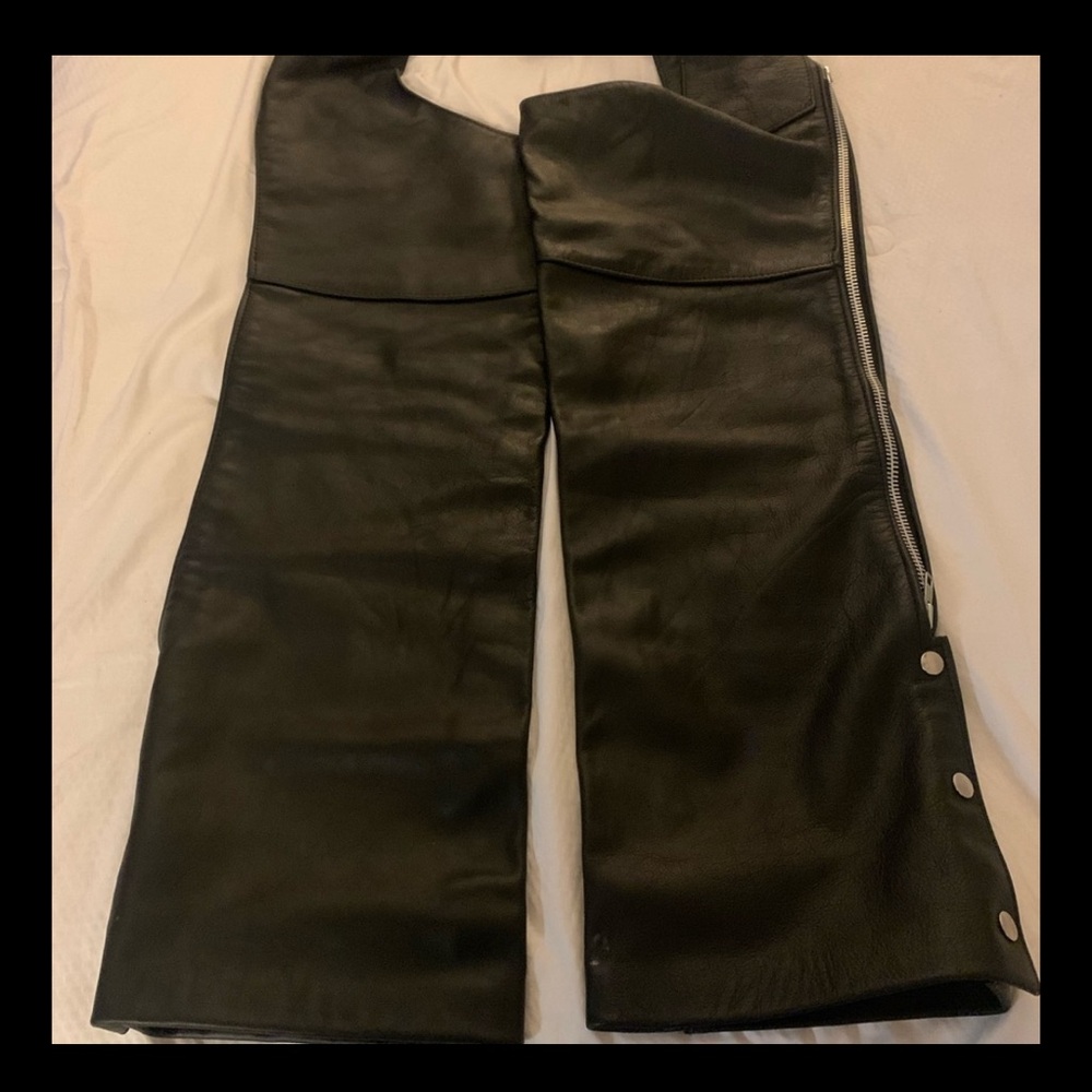 Leather Heavy Duty Company * Leather Apparel Motorcycle Chaps